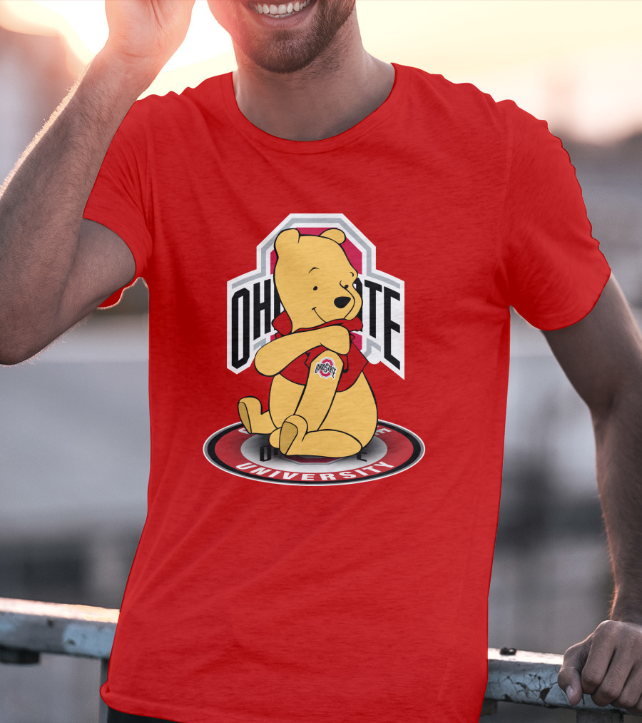 Ohio State Buckeyes Winnie The Pooh University T-Shirt
