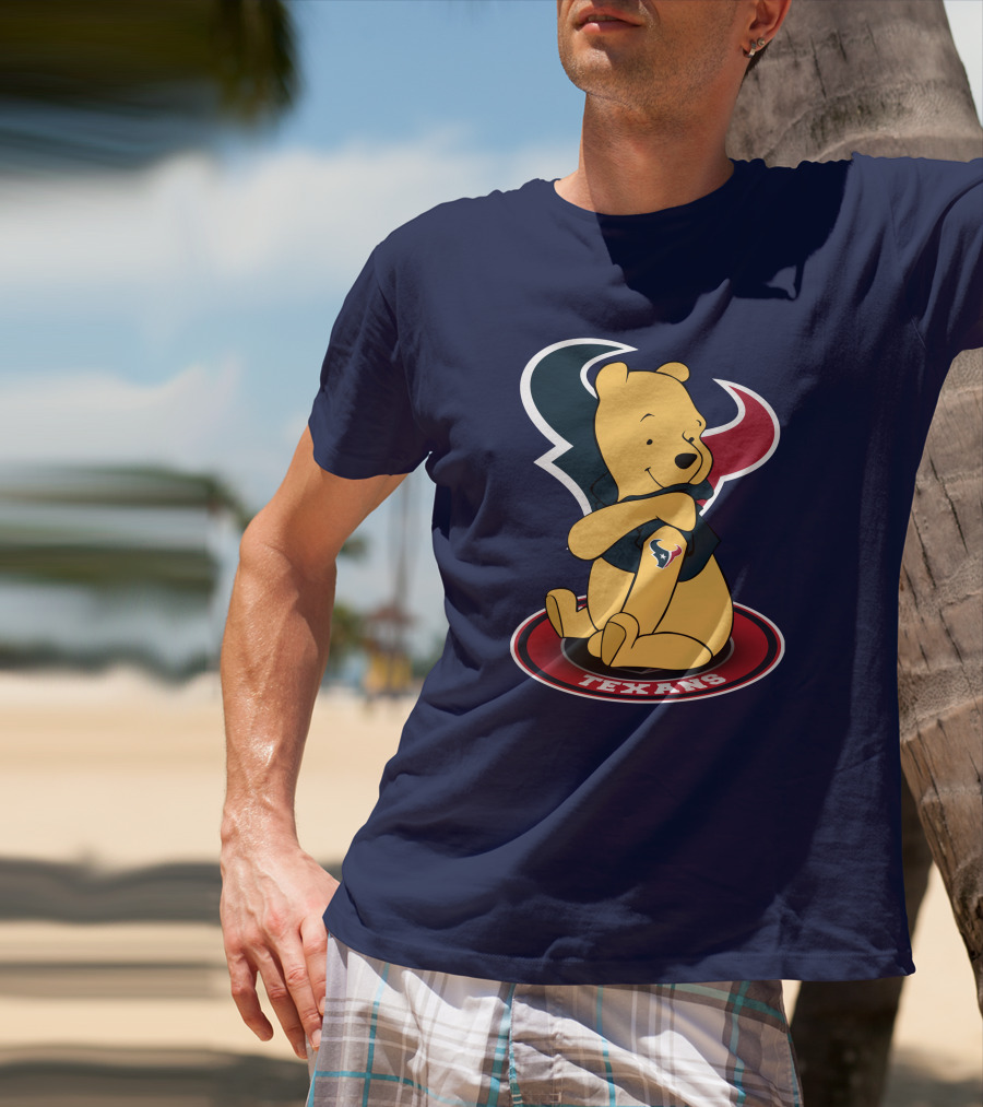 Houston Texans Winnie The Pooh Texans T-Shirt