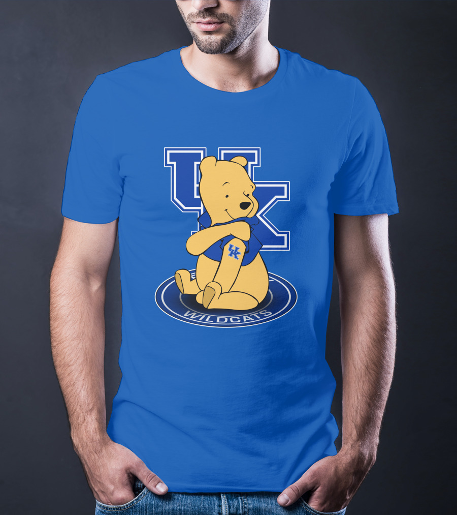 Winnie The Pooh Kentucky Wildcats UK T-Shirt