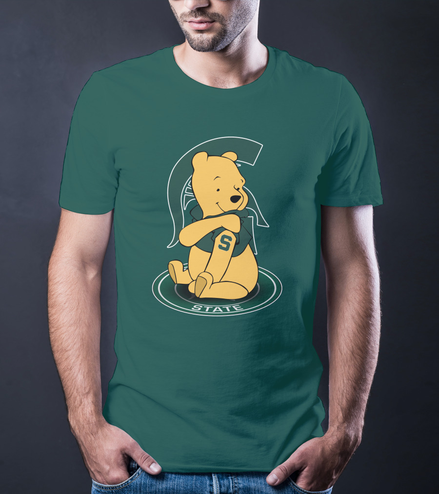 Michigan State Spartans Winnie The Pooh State T-Shirt