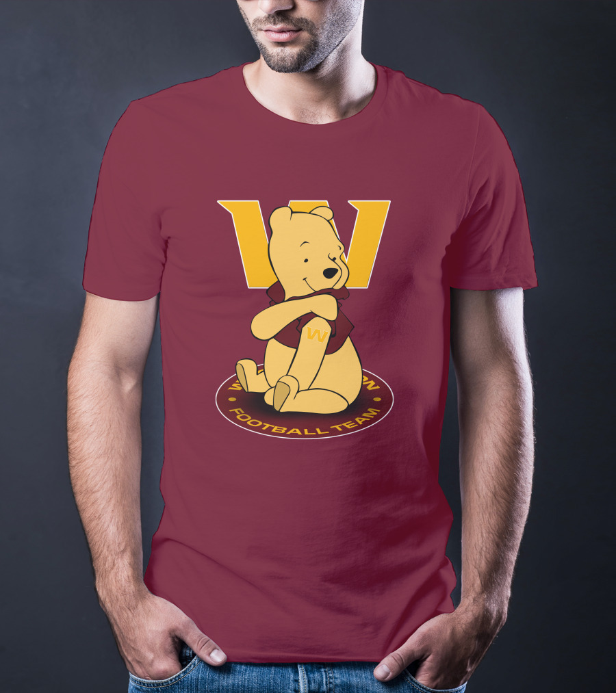 Washington Football Team W Winnie The Pooh T-Shirt