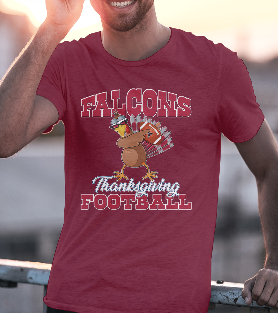 Falcons Thanksgiving Football T-Shirt