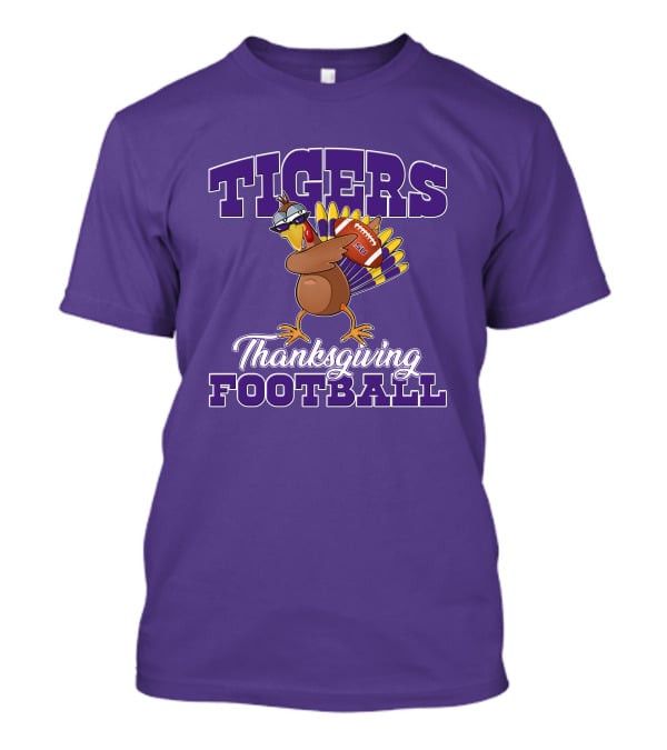 Tigers Thanksgiving Football LSU Turkey T-Shirt