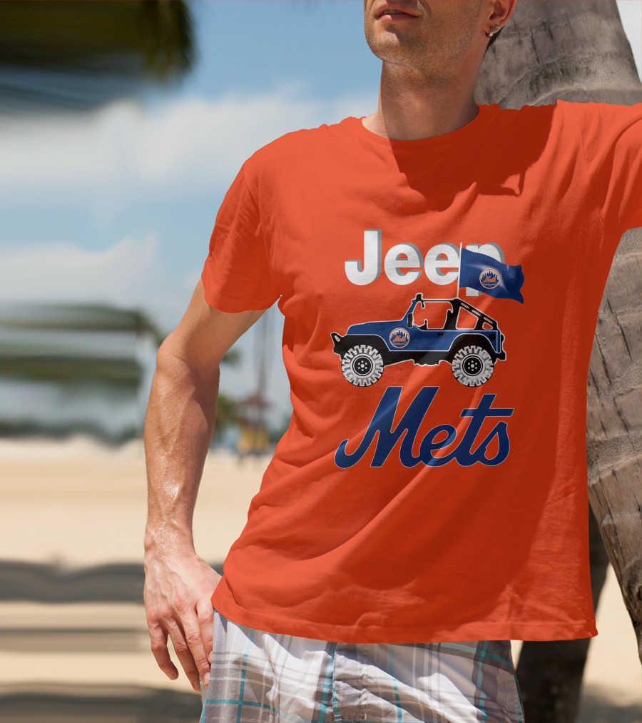 Jeep New York Mets Are Coming T-Shirt