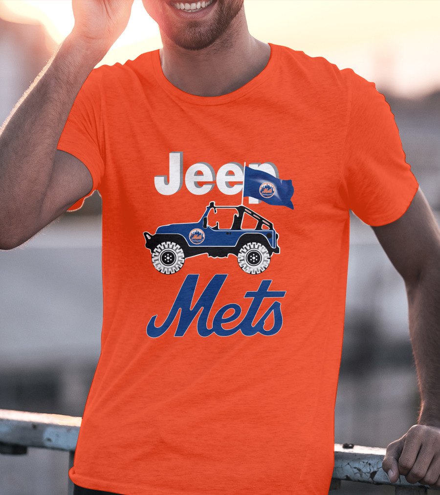 Jeep New York Mets Are Coming T-Shirt
