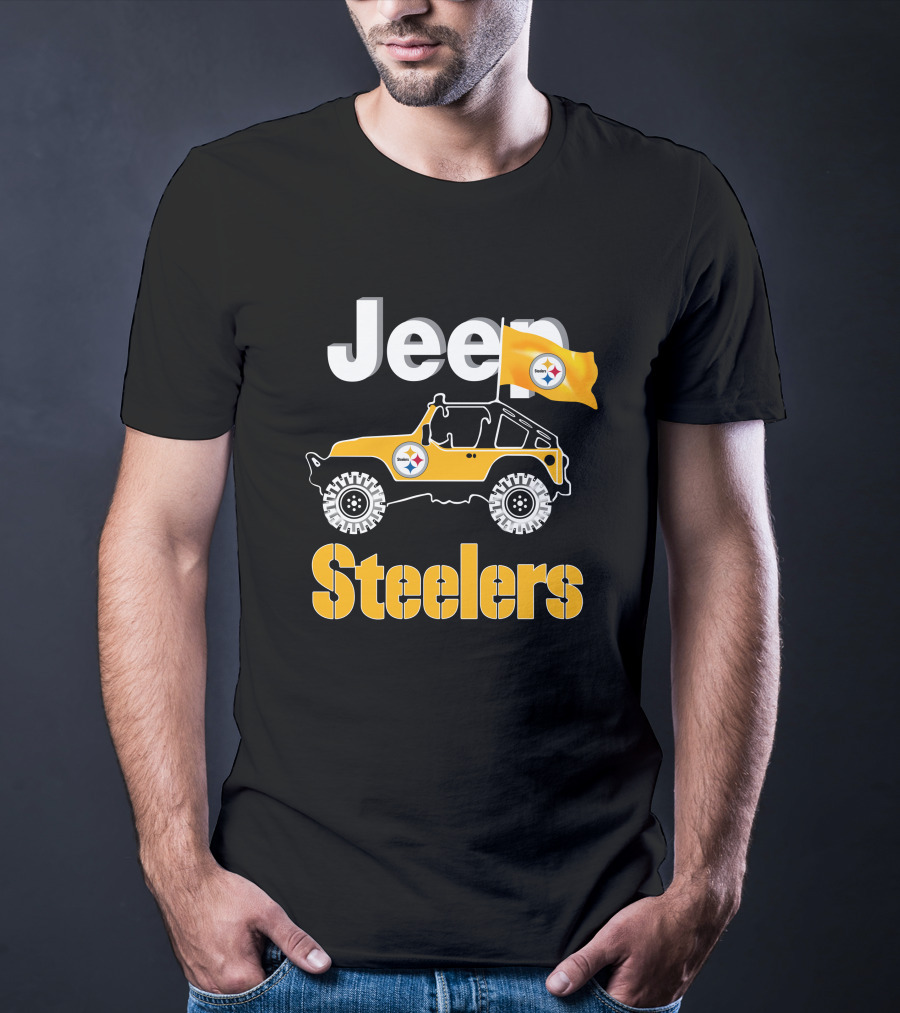 Pittsburgh Steelers Jeep Off-Road Adventure T-Shirt