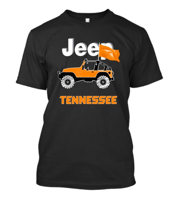 Jeep Tennessee Volunteers Orange Flag Edition T-Shirt