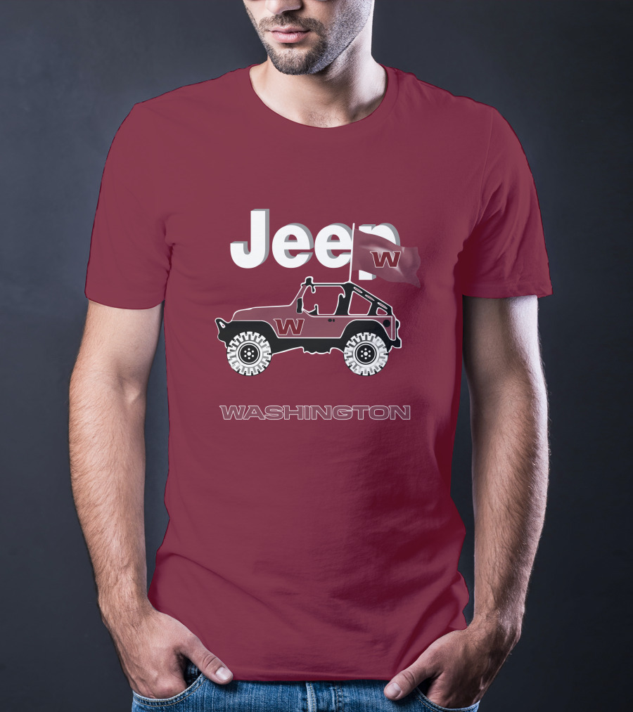 Washington Football Team Jeep Enthusiast T-Shirt