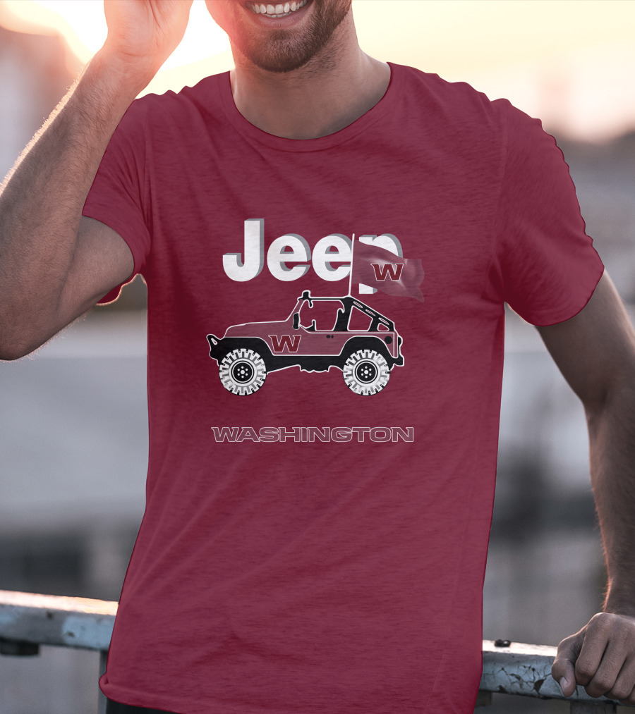 Washington Football Team Jeep Enthusiast T-Shirt