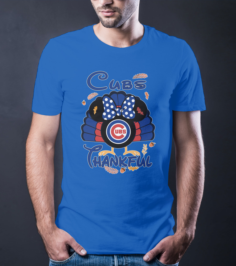 Cubs Thankful Minnie Thanksgiving T-Shirt