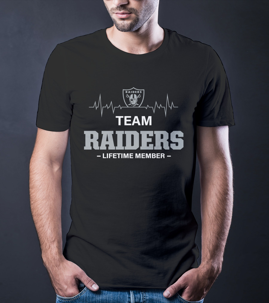 Team Raiders Lifetime Member T-Shirt