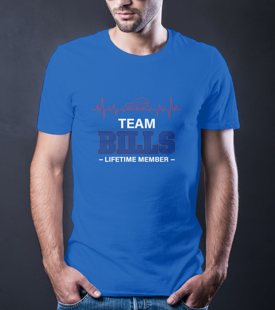 Team Bills Lifetime Member T-Shirt