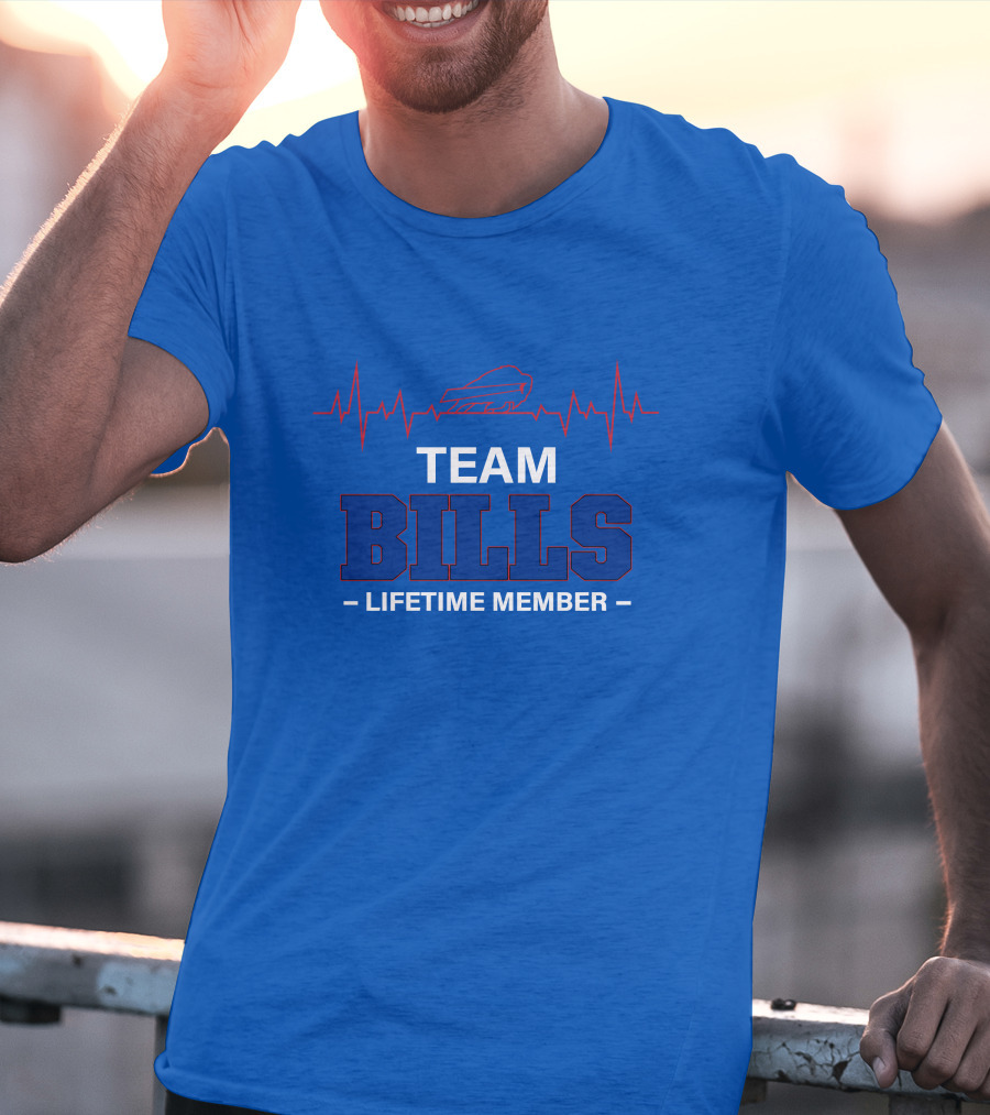 Team Bills Lifetime Member T-Shirt