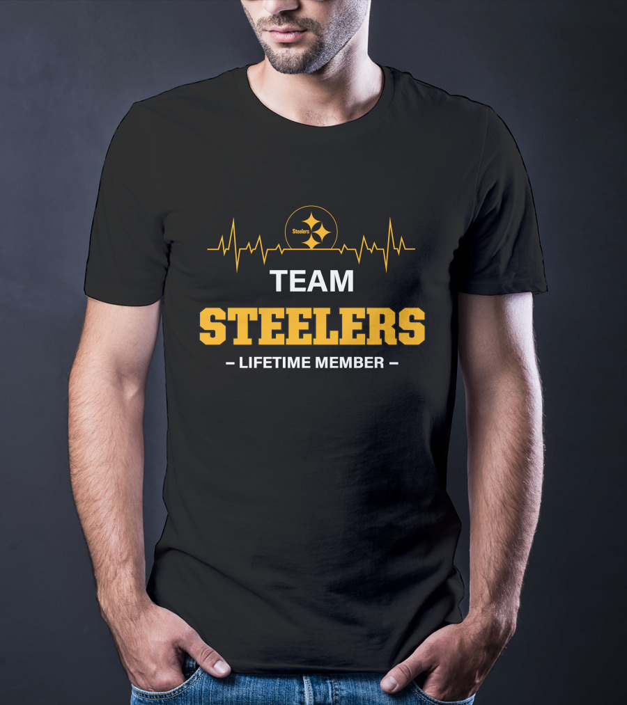 Team Steelers Lifetime Member T-Shirt