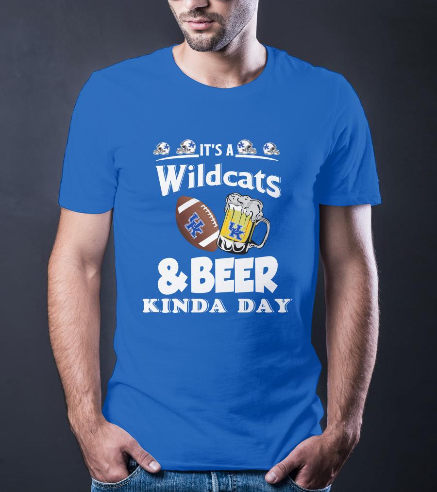 It's A Wildcats Football Beer Kinda Day T-Shirt