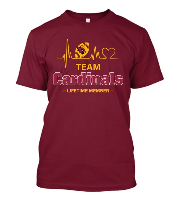Team Cardinals Lifetime Member T-Shirt