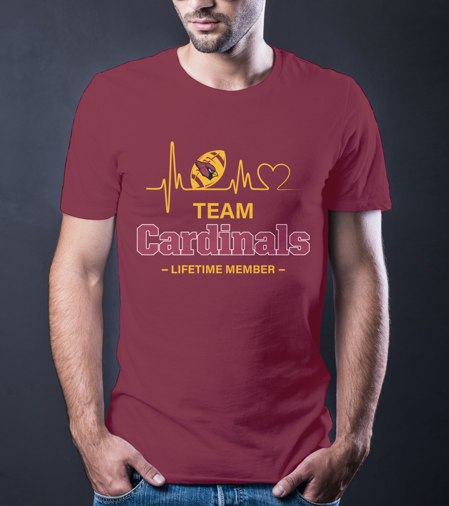 Team Cardinals Lifetime Member T-Shirt