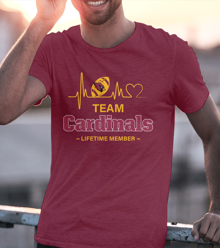 Team Cardinals Lifetime Member T-Shirt