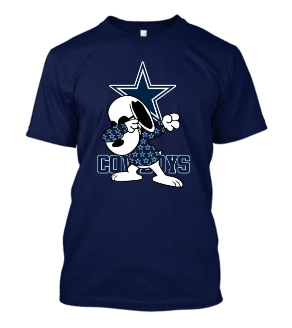Dallas Cowboys Snoopy Dabbing Star T-Shirt