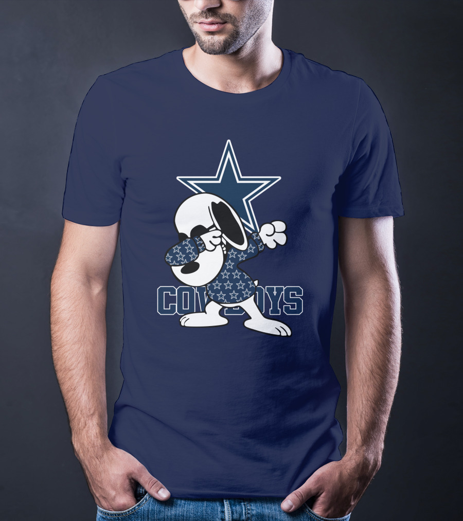 Dallas Cowboys Snoopy Dabbing Star T-Shirt
