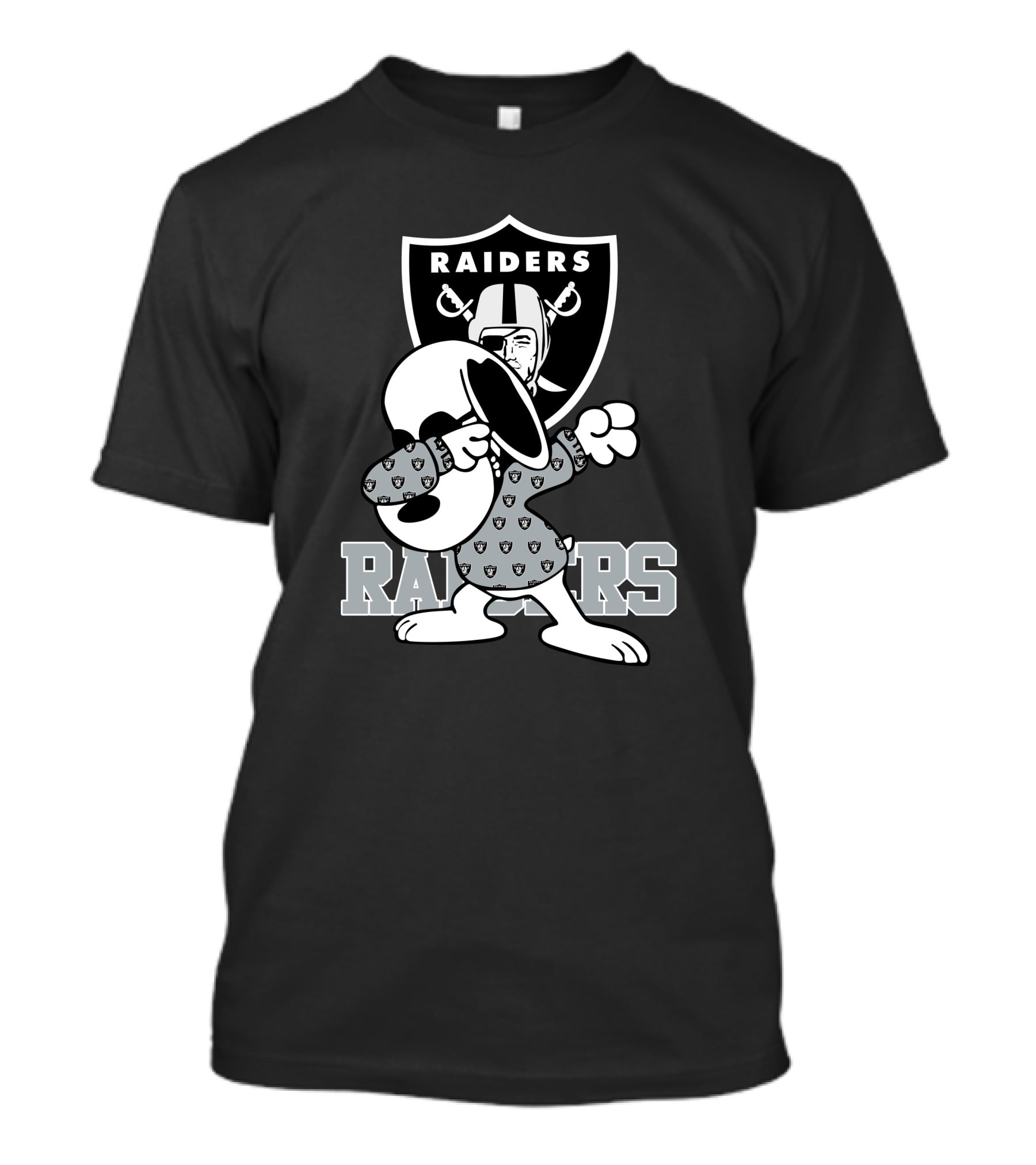 Las Vegas Raiders Snoopy Dabbing Raiders T-Shirt
