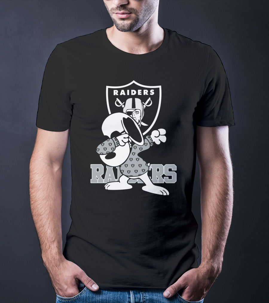 Las Vegas Raiders Snoopy Dabbing Raiders T-Shirt