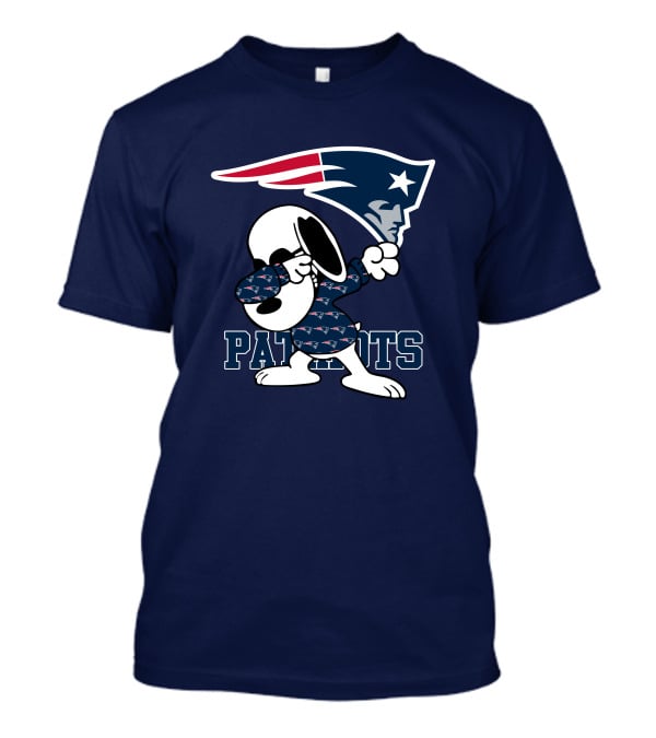 New England Patriots Snoopy Dabbing Patriots T-Shirt