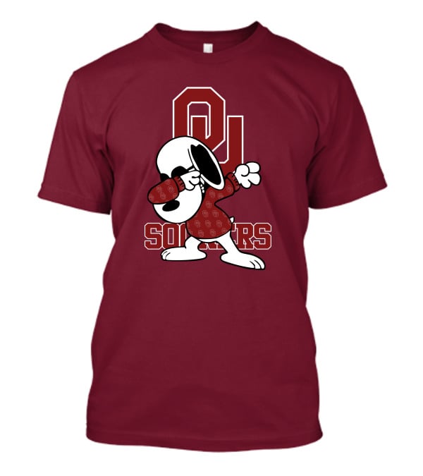 OU Sooners Snoopy Dabbing T-Shirt
