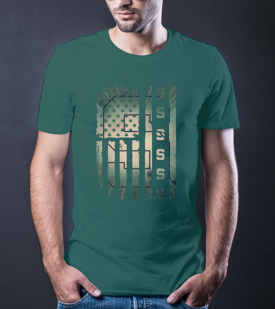 Michigan State Spartans Stars And Stripes S T-Shirt