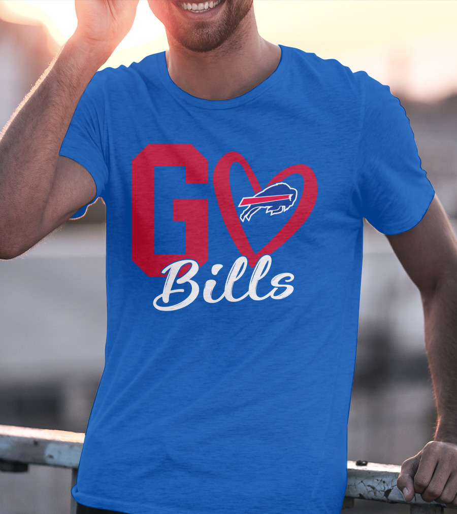 Go Bills Love Buffalo Bills T-Shirt