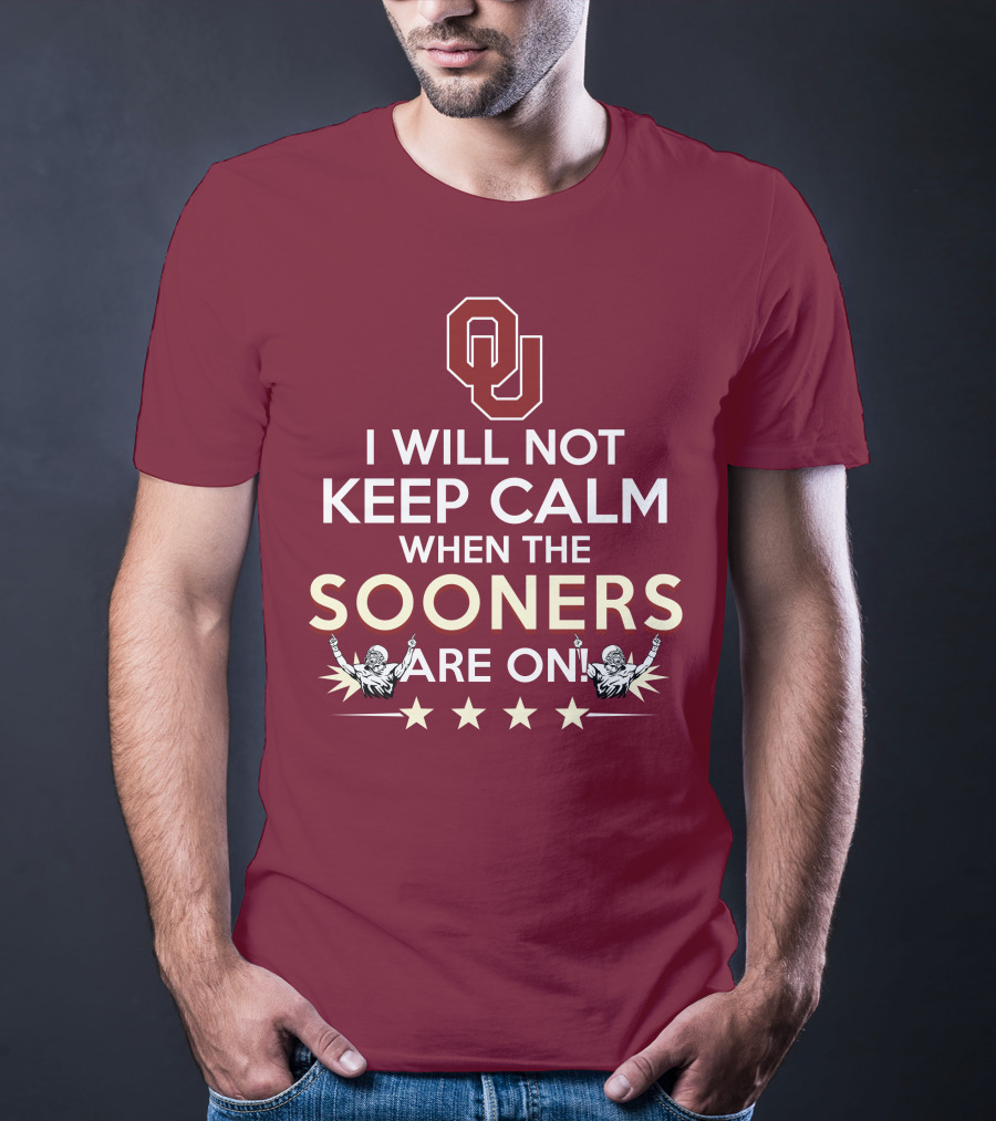 Ou Sooners Excitement Keep Calm Struggle T-Shirt