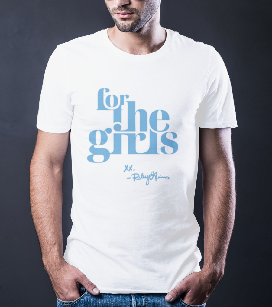 Turning Point USA For The Girls Featuring Riley Gaines Signature T-Shirt
