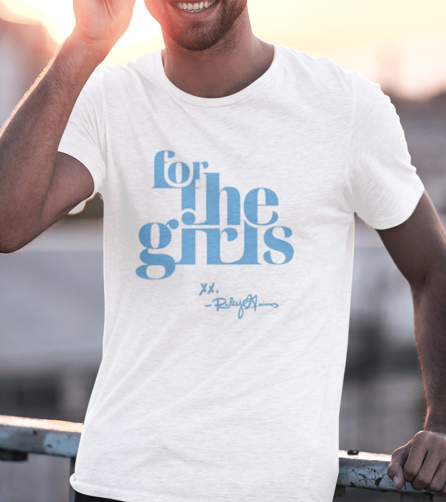 Turning Point USA For The Girls Featuring Riley Gaines Signature T-Shirt