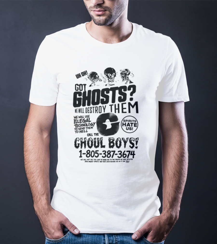 Er Ghoul Boys Hey Demons It's Me Ya Boy T-Shirt