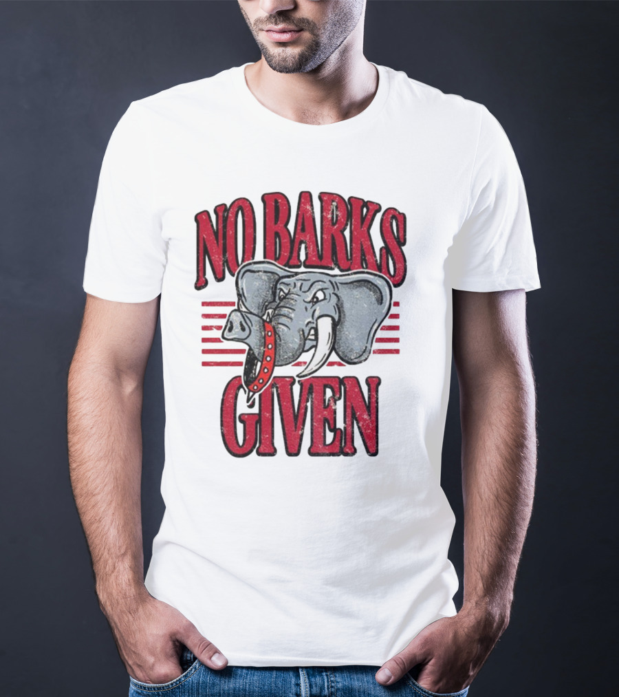Alabama Crimson Tide Triumphs Over Georgia Bulldogs No Barks Given T-Shirt