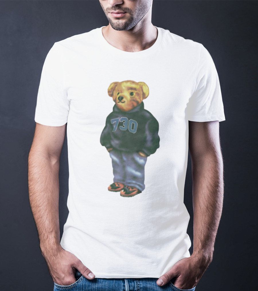 730 Bear Fresh Blank And Jeans Look T-Shirt