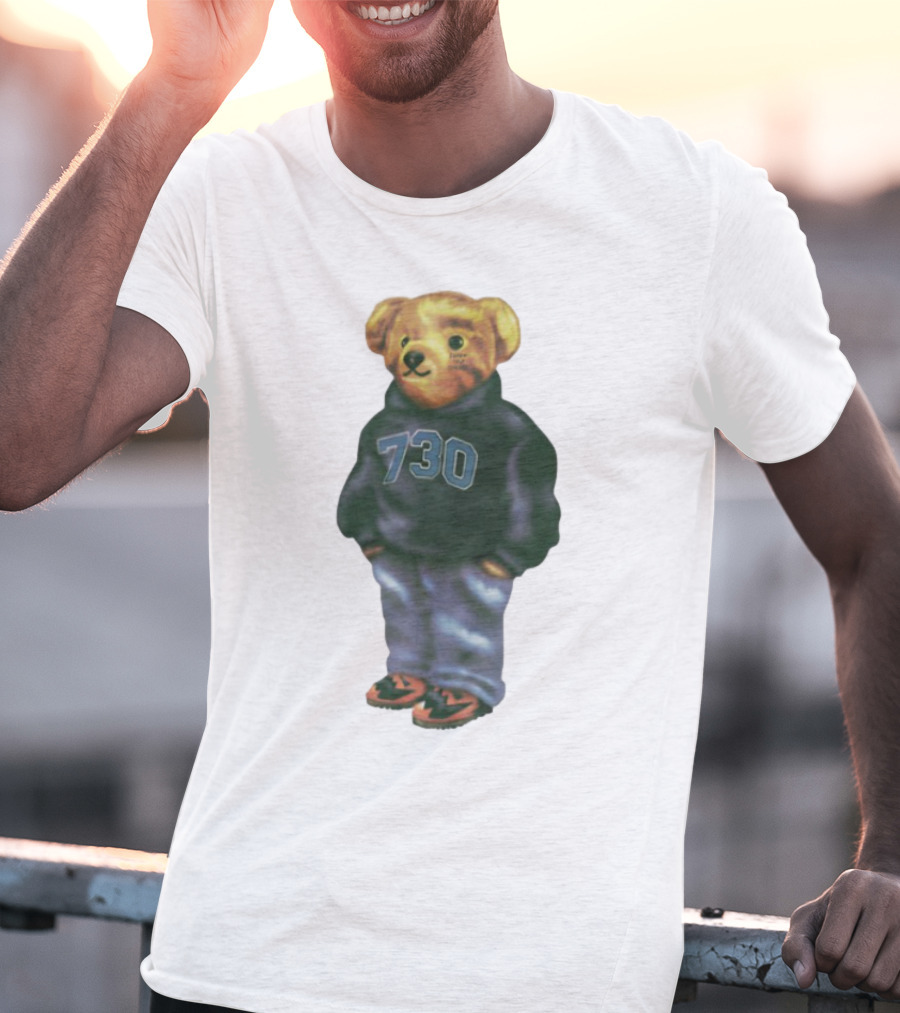 730 Bear Fresh Blank And Jeans Look T-Shirt