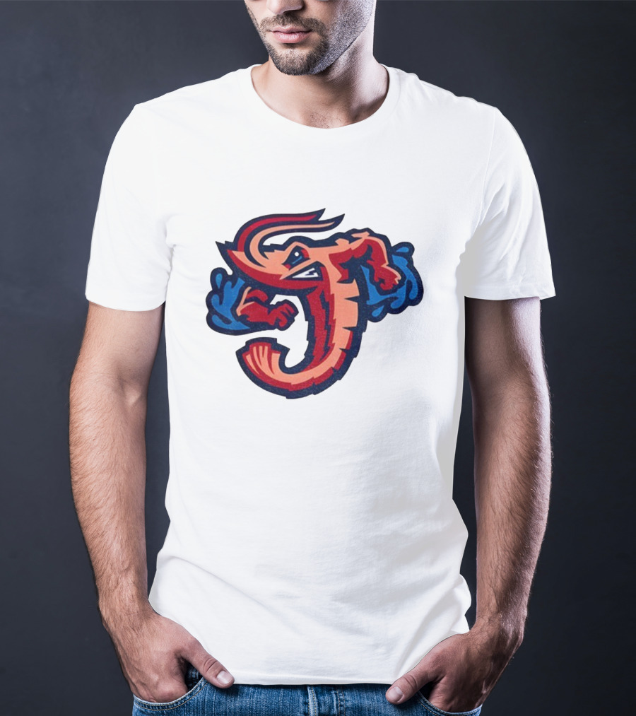 Jacksonville Jumbo Shrimp J Logo 2025 International League Champions MLB T-Shirt