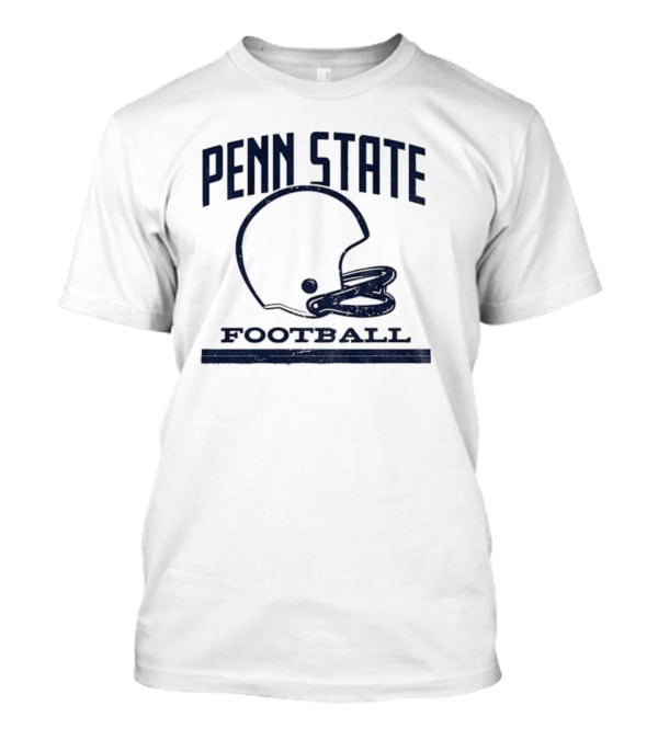 Penn State Football Vintage Helmet Design T-Shirt