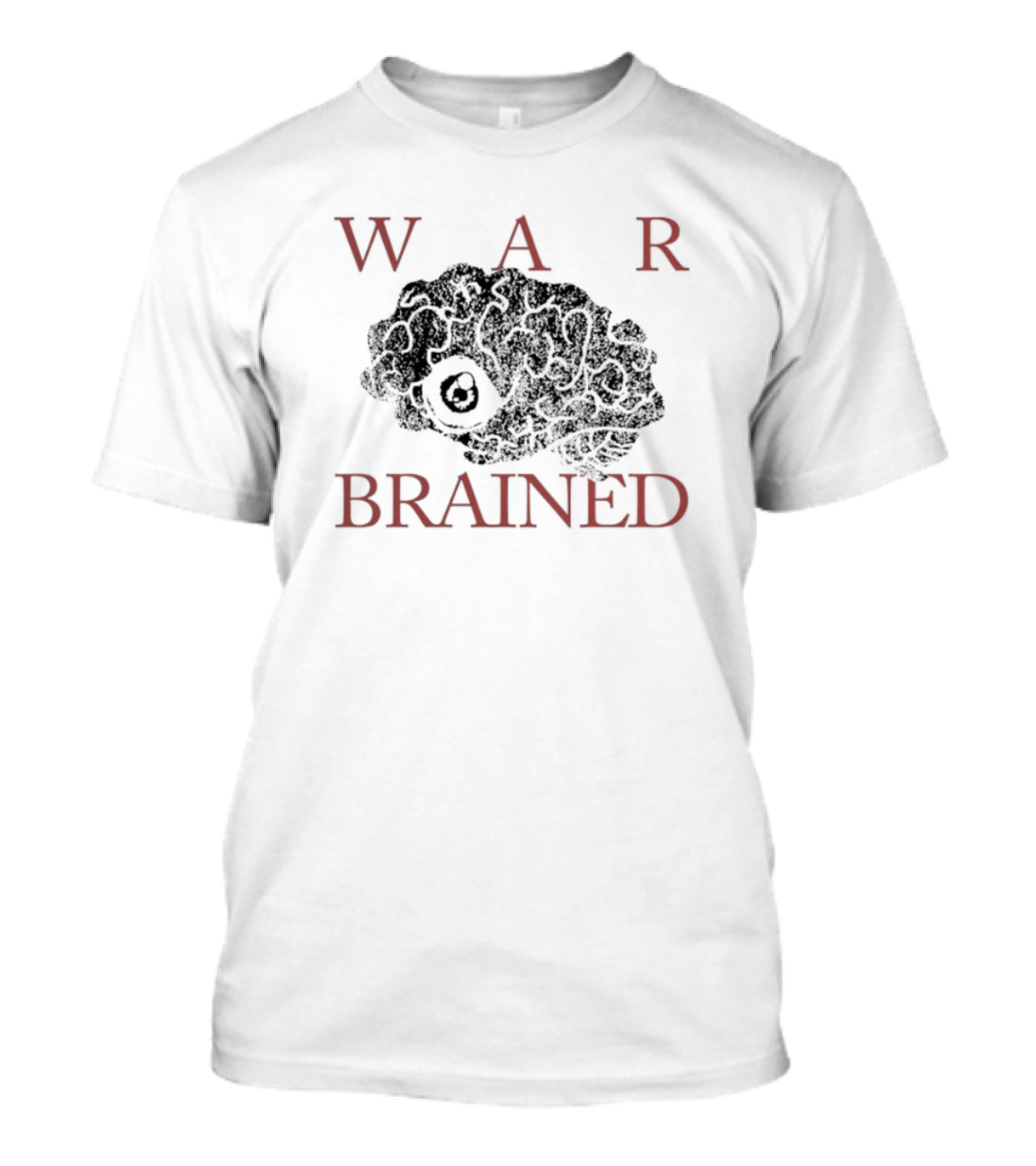 Quannnic War Brained Brain Damage T-Shirt