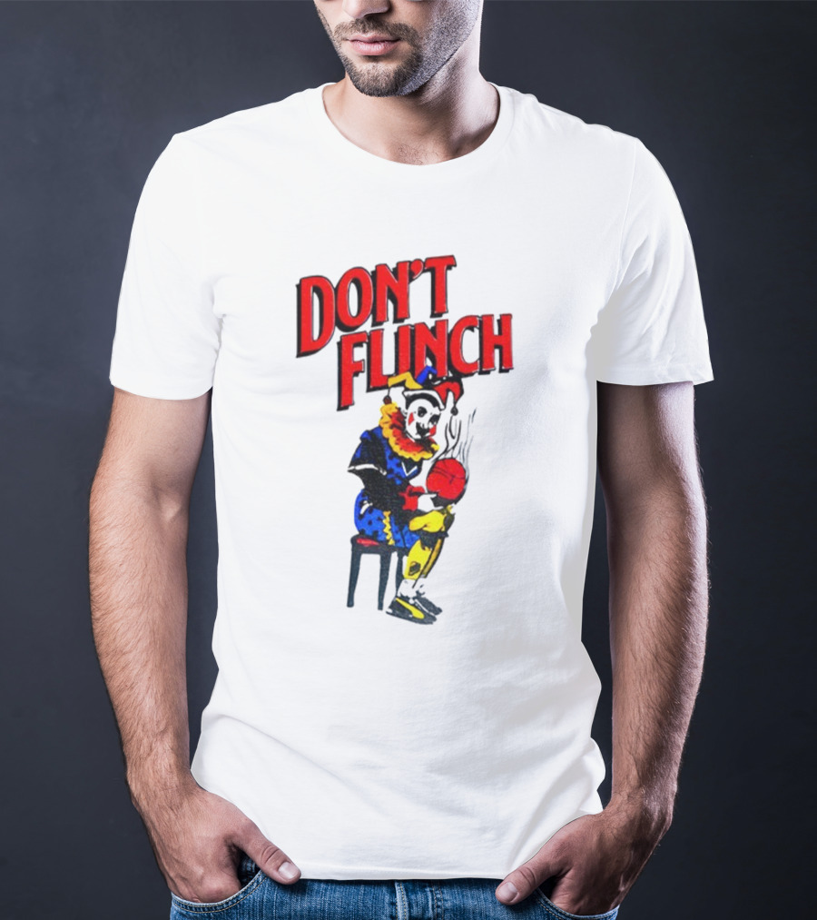 Tyrese Haliburton Basketball Clown Don't Flinch T-Shirt