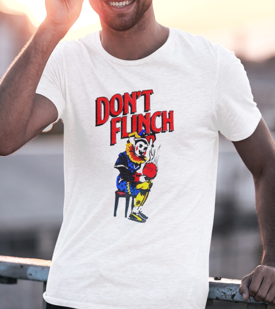 Tyrese Haliburton Basketball Clown Don't Flinch T-Shirt