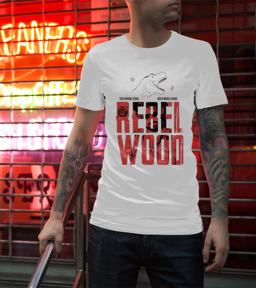 Rebelwood Dinosaur Tollywood Ledhu Bollywood Ledhu T-Shirt