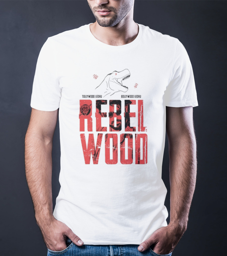 Rebelwood Dinosaur Tollywood Ledhu Bollywood Ledhu T-Shirt