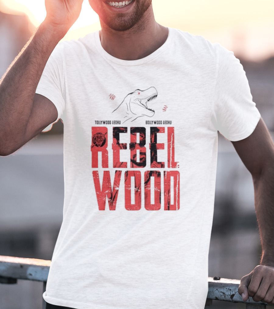 Rebelwood Dinosaur Tollywood Ledhu Bollywood Ledhu T-Shirt