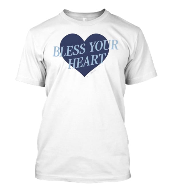 Bless Your Heart Megan Moroney Heart Design T-Shirt