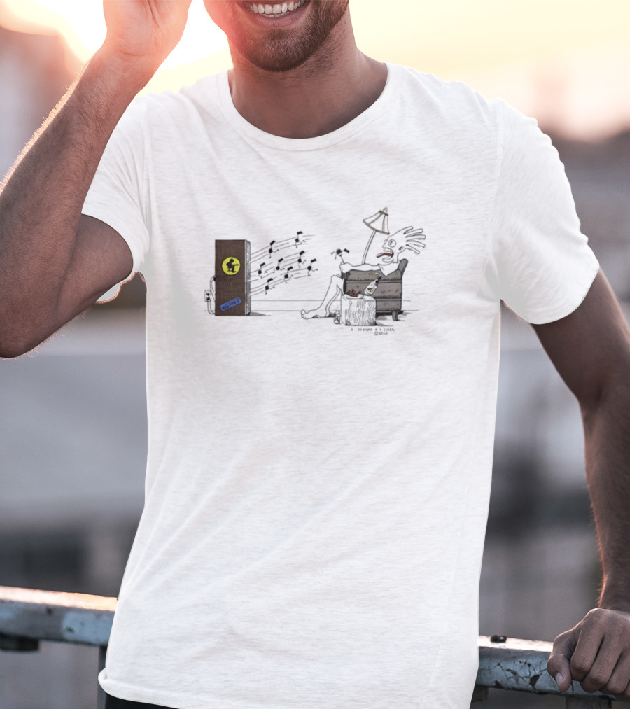 A Buck Short KidKast Room Sign Door Knock Bird Lamp T-Shirt