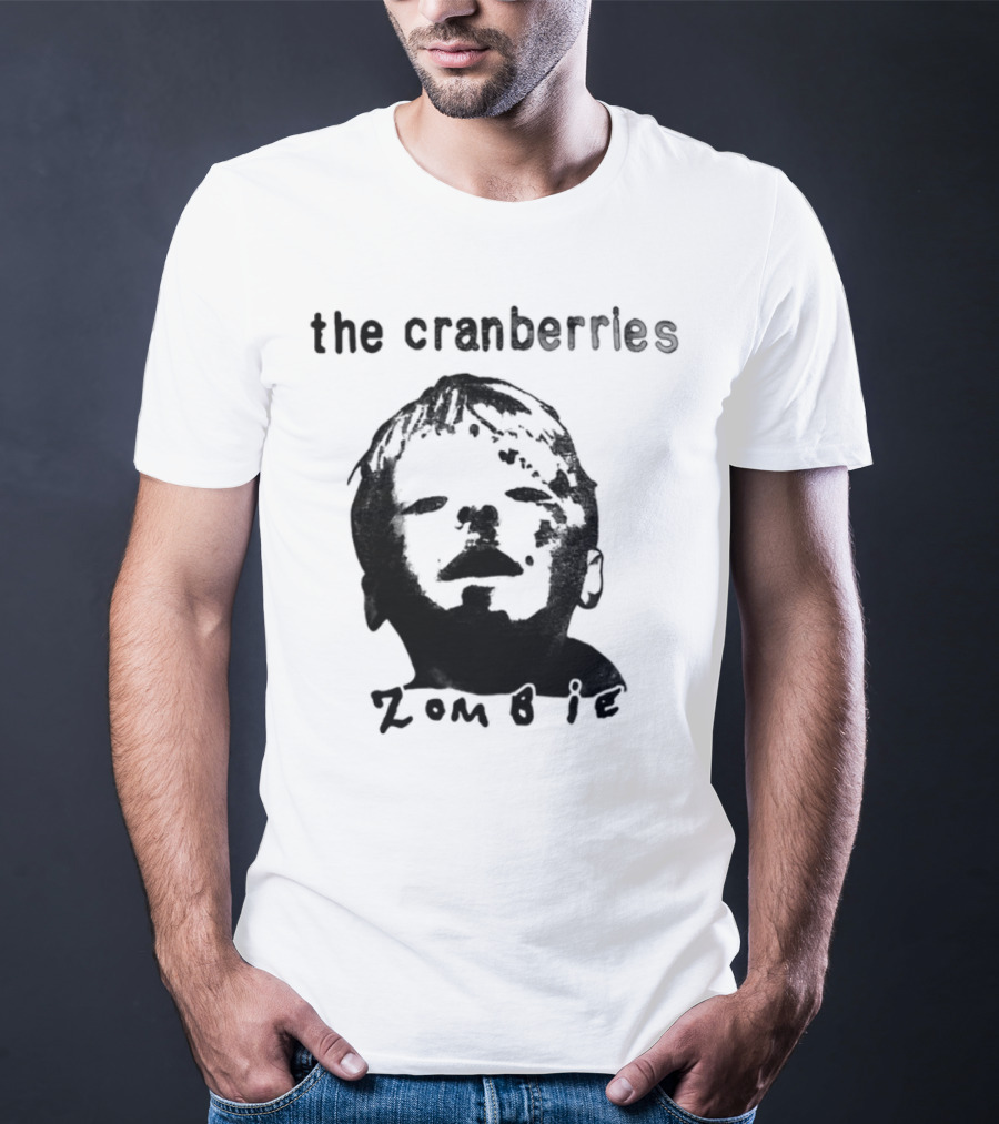 The Cranberries Zombie Kid Face Drawing T-Shirt