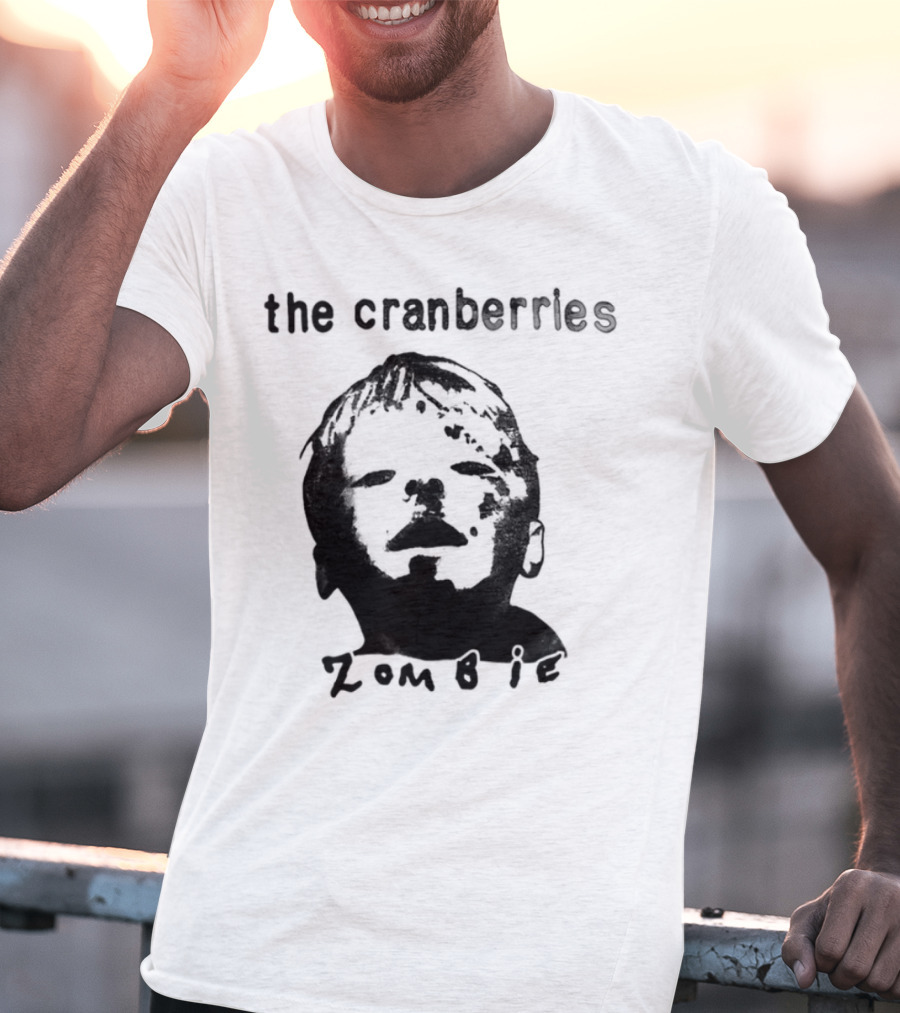 The Cranberries Zombie Kid Face Drawing T-Shirt