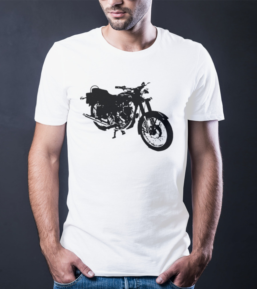 Bacon Hair Riding Motorcycle Fun Adventure T-Shirt